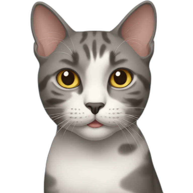 A french cat emoji