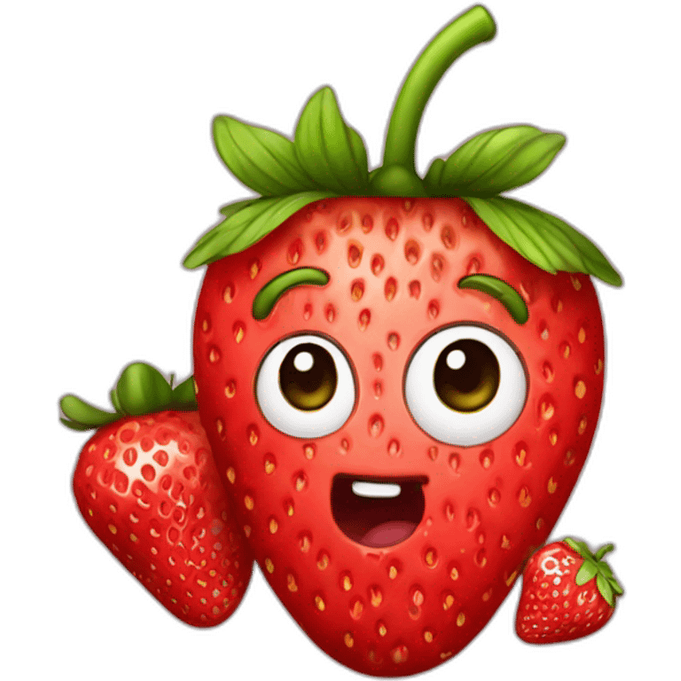 Strawberrie emoji