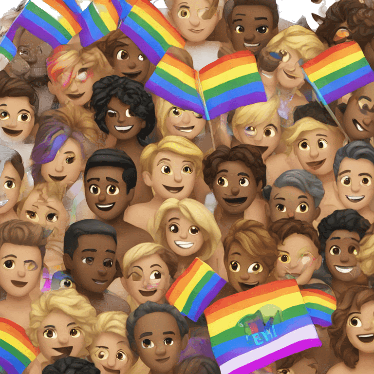 pride parade emoji