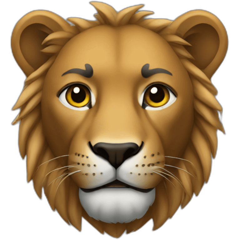 Black leon emoji