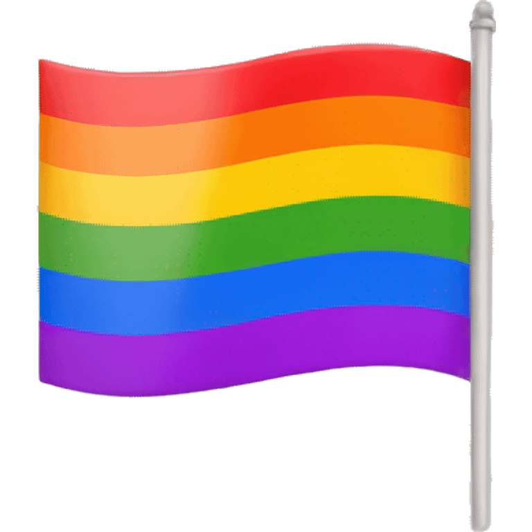 Gay flag emoji