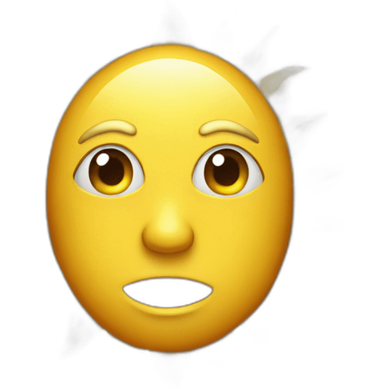 soleil qui pleure emoji