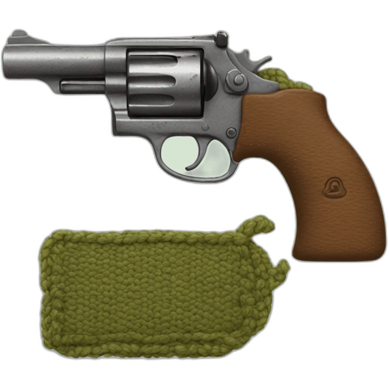 Gun stitch emoji