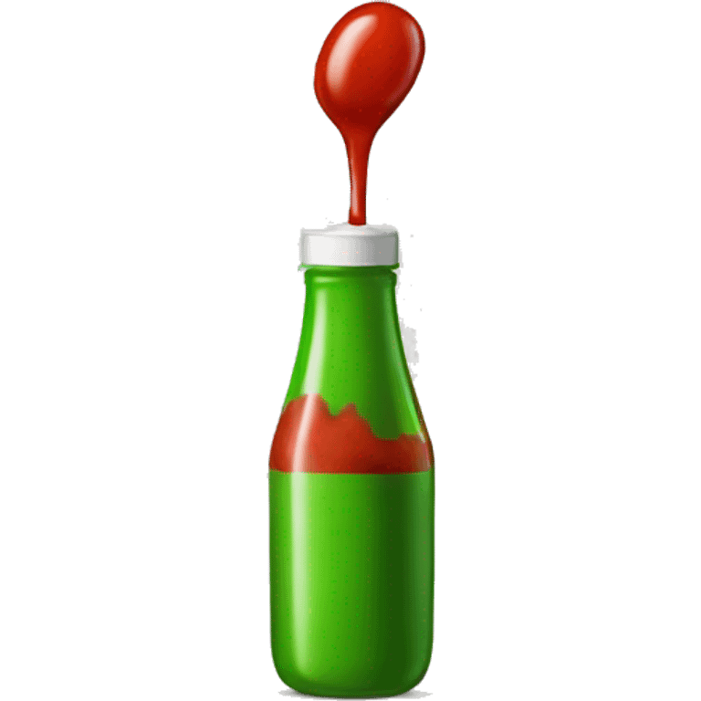 ketchup bottle emoji