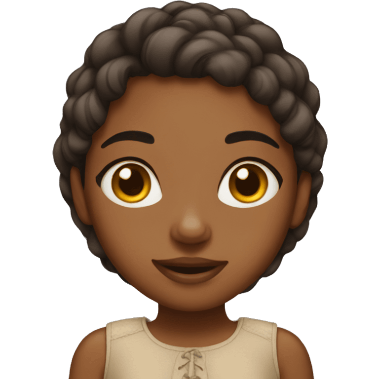 Brown girl  emoji