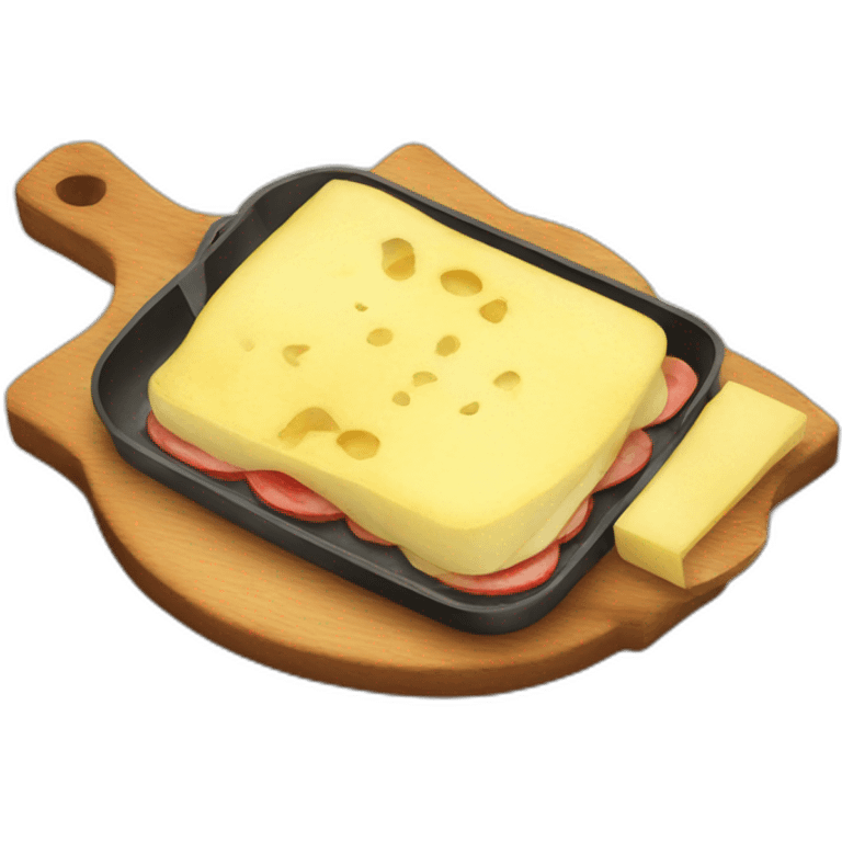 Soirée raclette  emoji