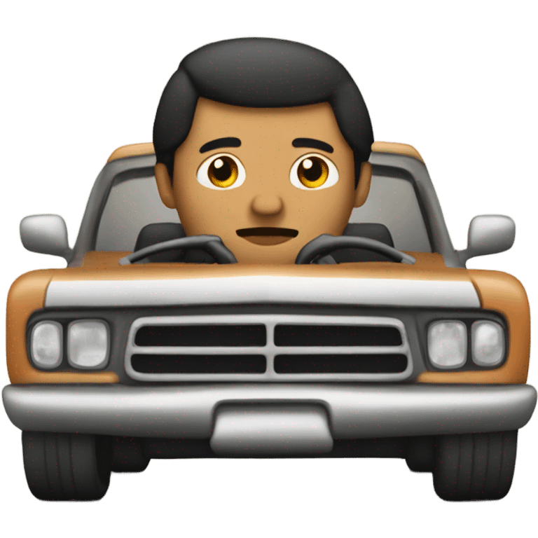 Mexican driving emoji