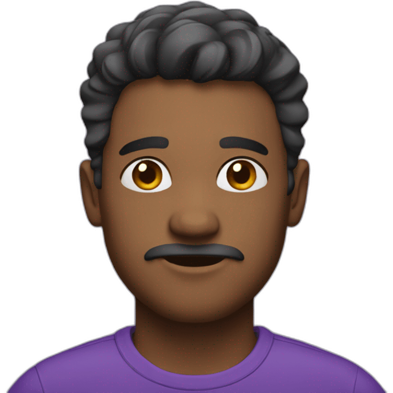 Homme violet emoji