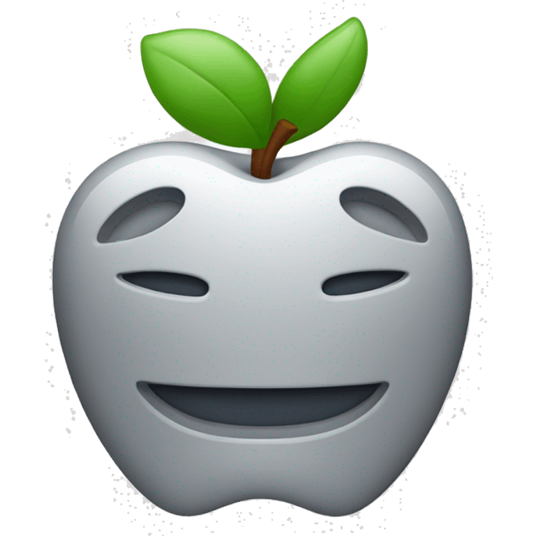 Apple IBM style logo emoji