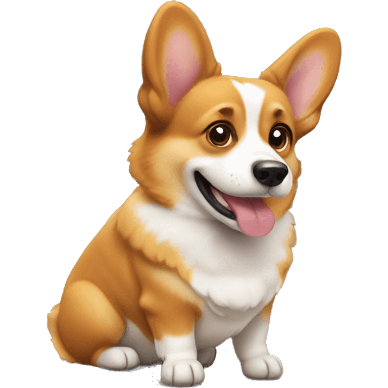 Corgi dog  emoji