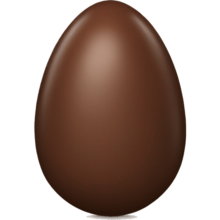 chocolate egg emoji