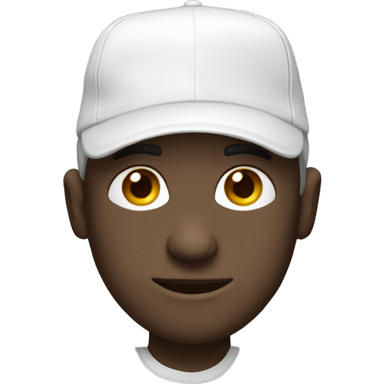 white cap emoji