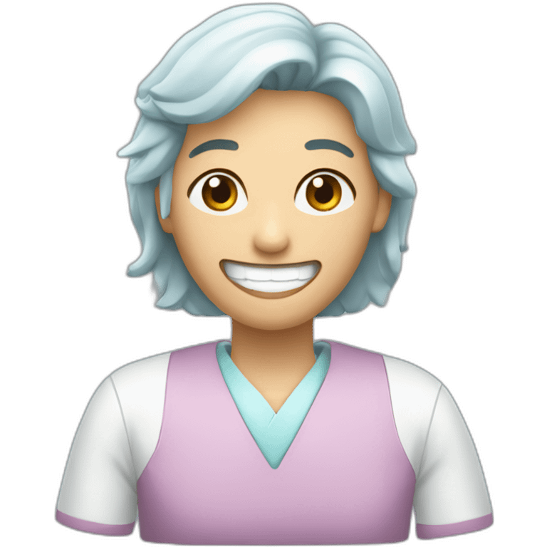 cirurgiã dentista morena emoji