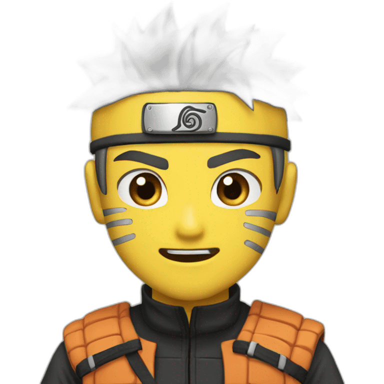 Naruto qui floce emoji