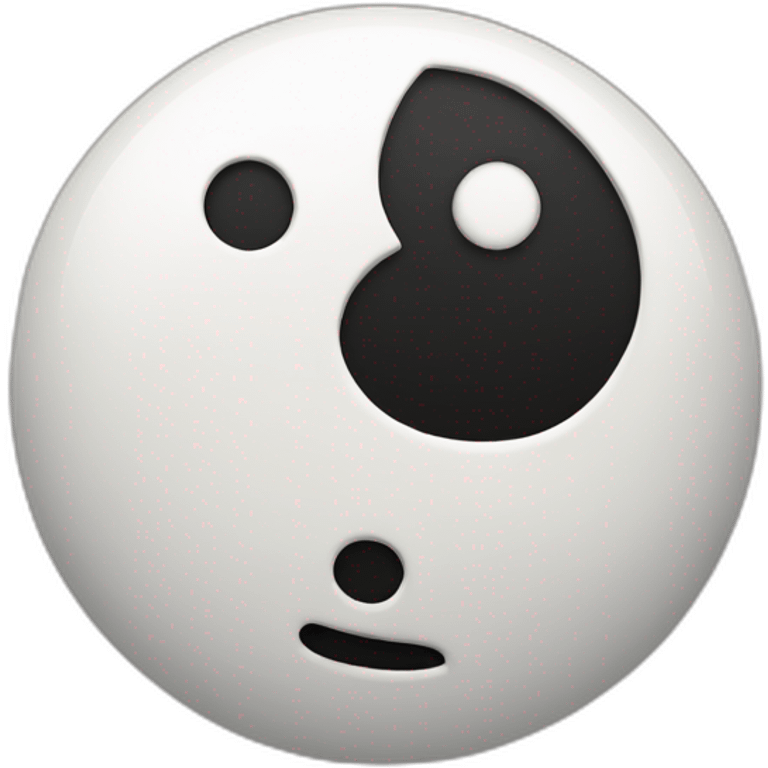 ying yang emoji