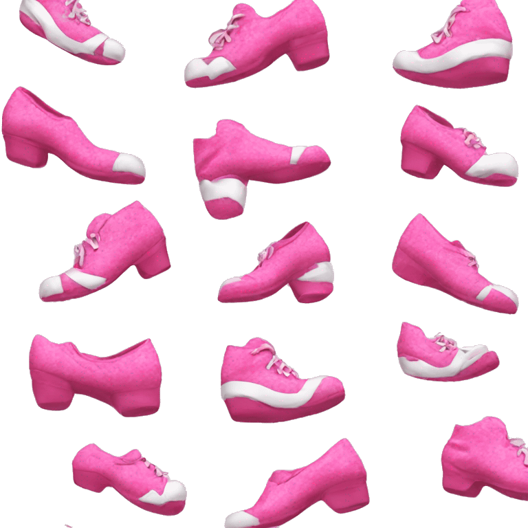  Pink hello Kitty shoes emoji