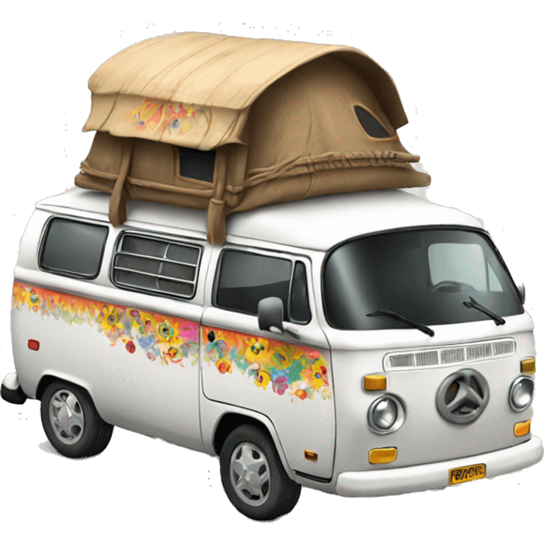 Hippie van emoji