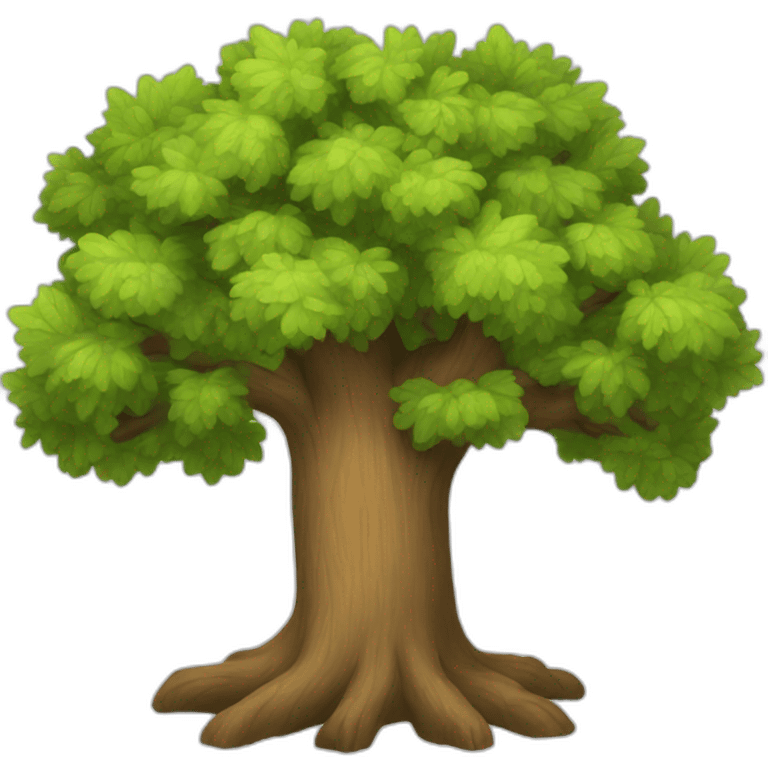 oak tree emoji