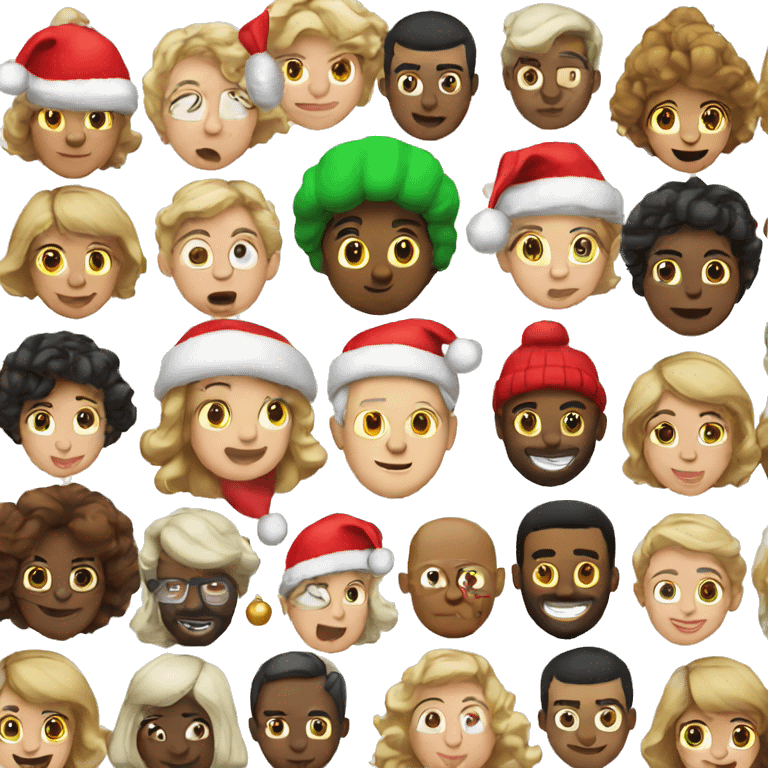 50 emojis of Christmas  emoji