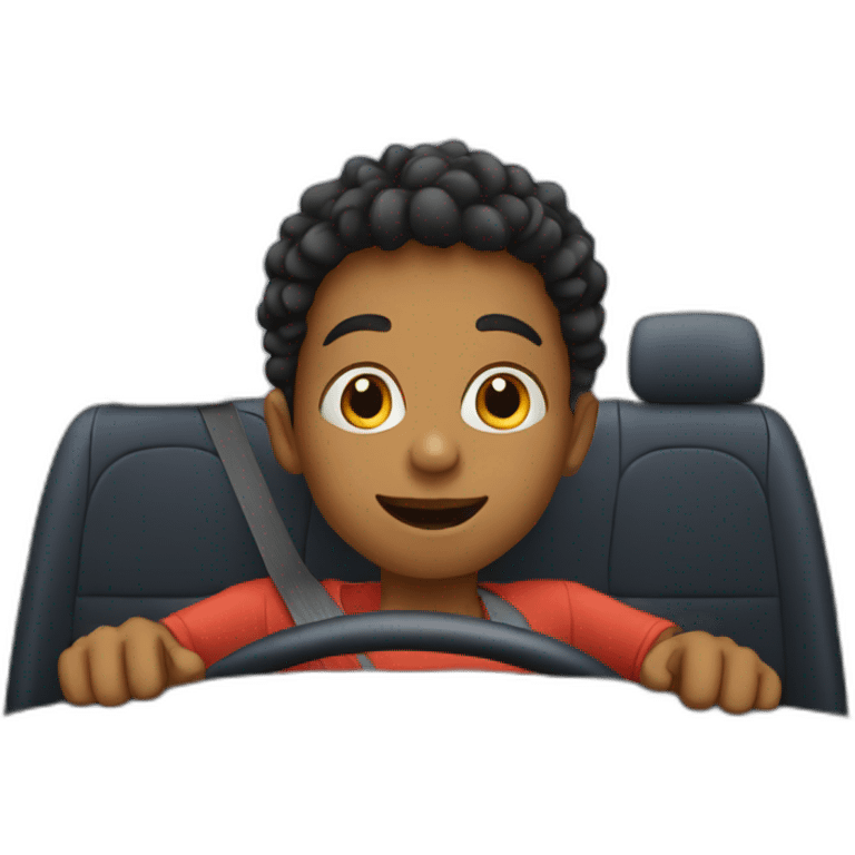 kid in car emoji