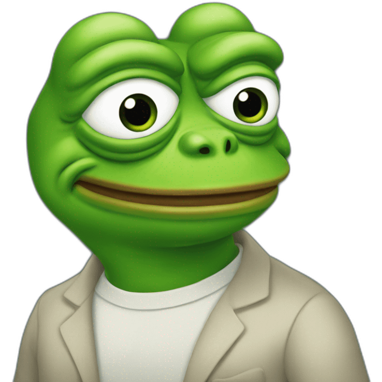 Pepe the frog emoji