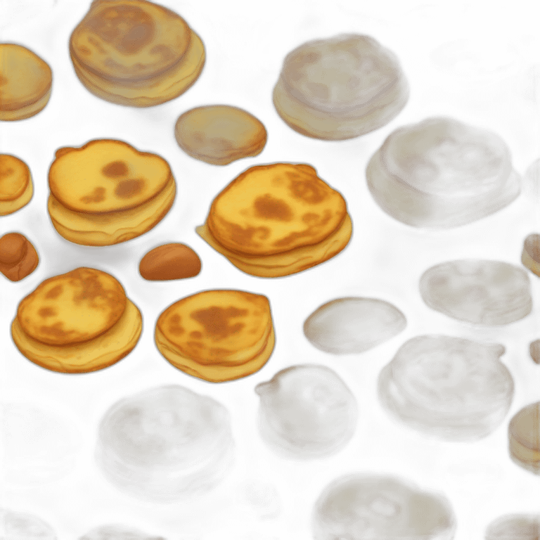 A priceless pancake  emoji