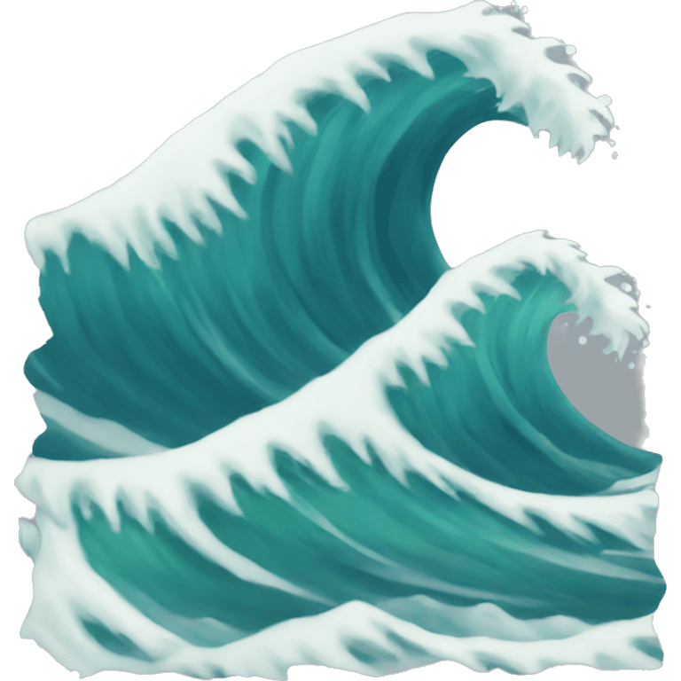 Wave emoji