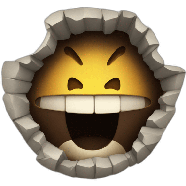 Gaping hole emoji