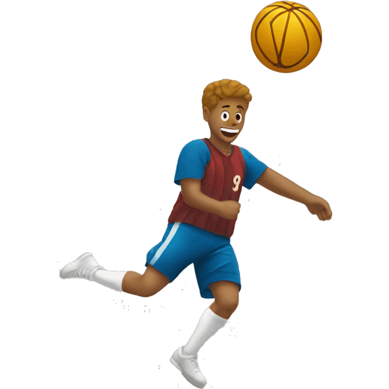 Balón en movimiento  emoji