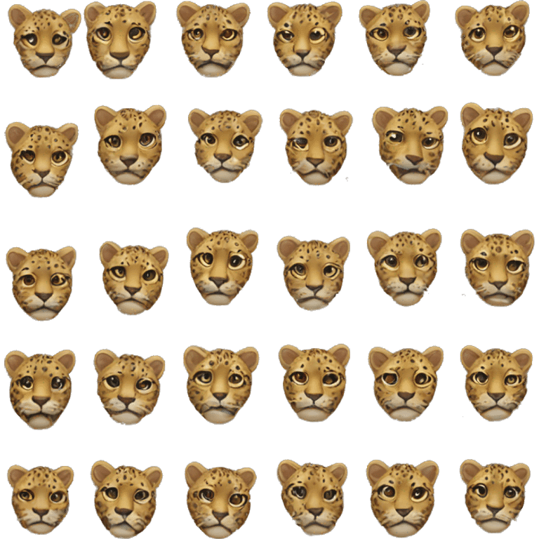 lazo de leopardo emoji