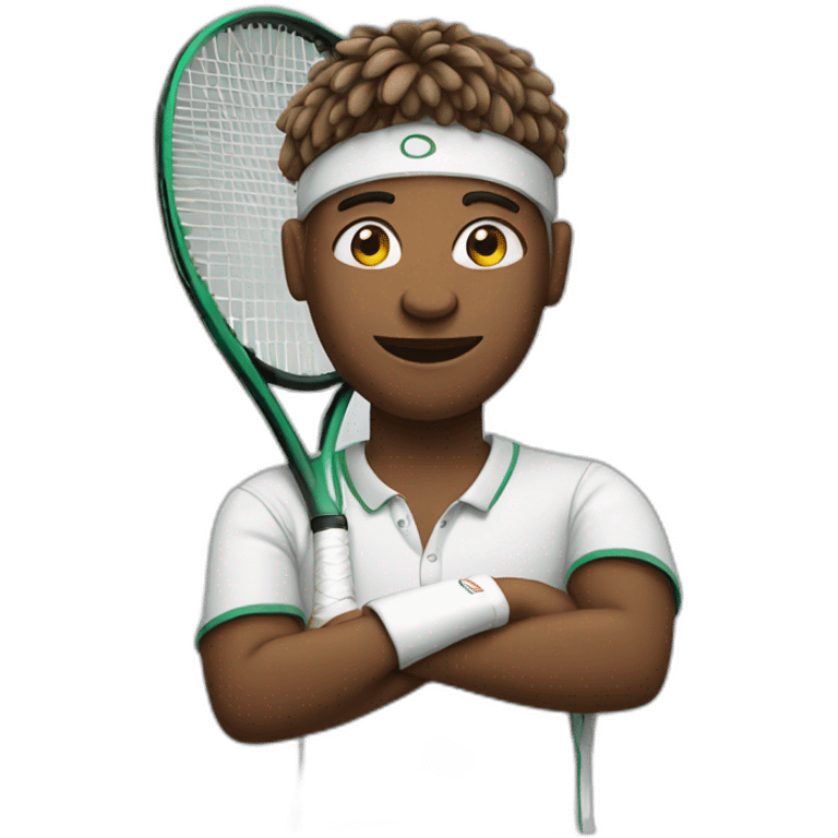 tennis player emoji