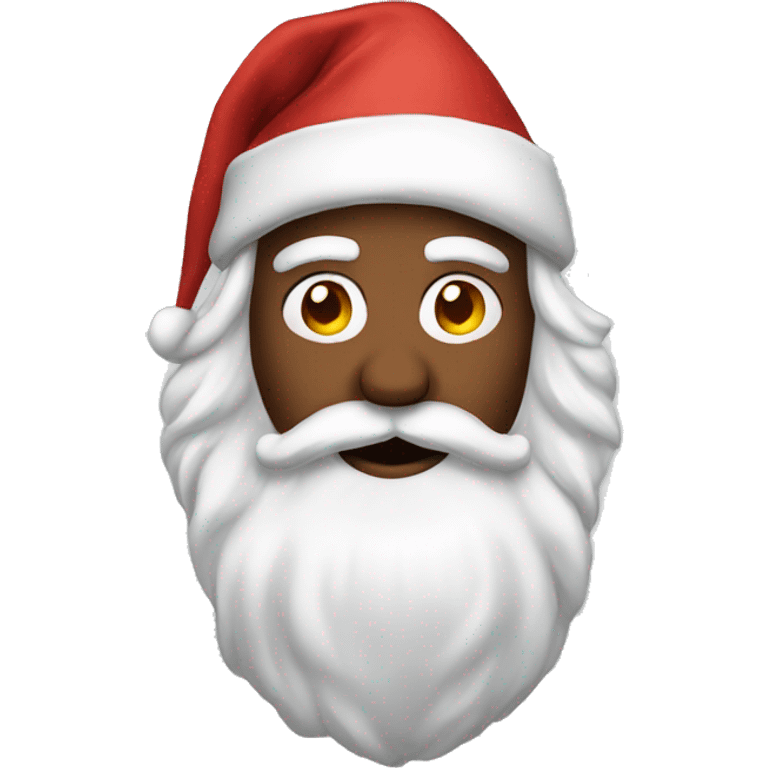 santa but if christmas was halloween emoji