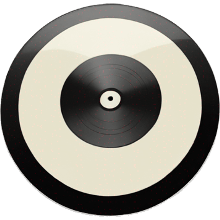 vinyl record emoji