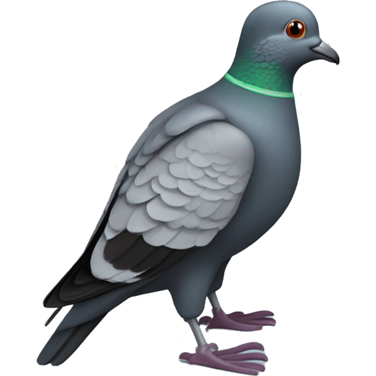 pigeon scuba diver emoji