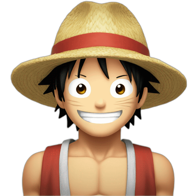 luffy from one piece emoji