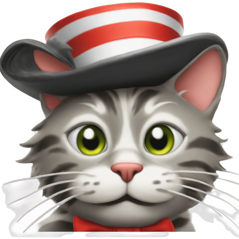 Cat in the hat emoji