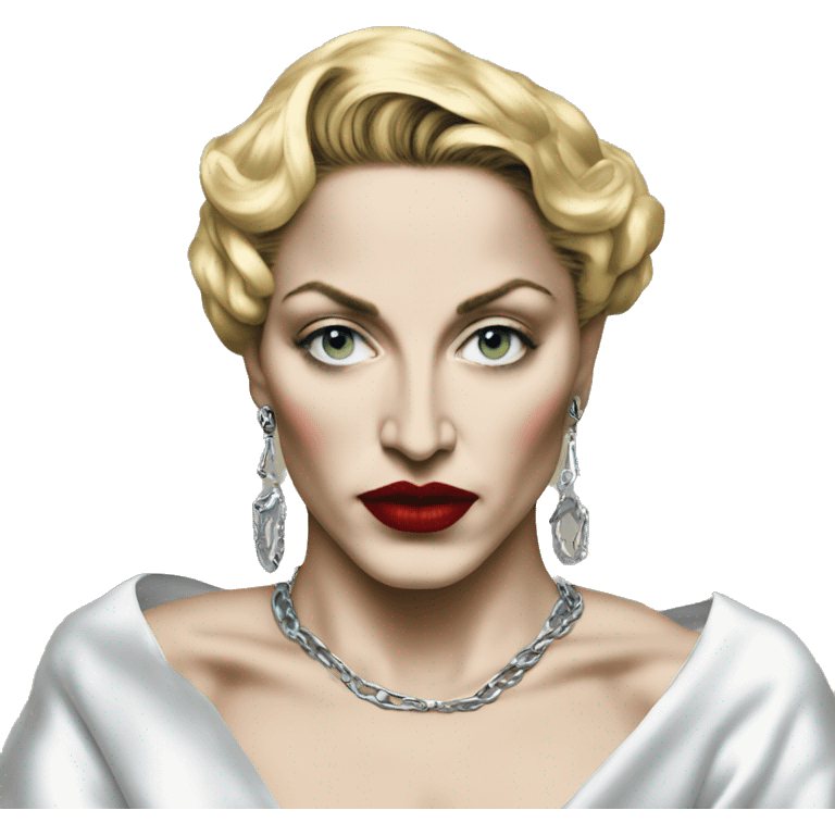 Madonna in 90s Vogue emoji