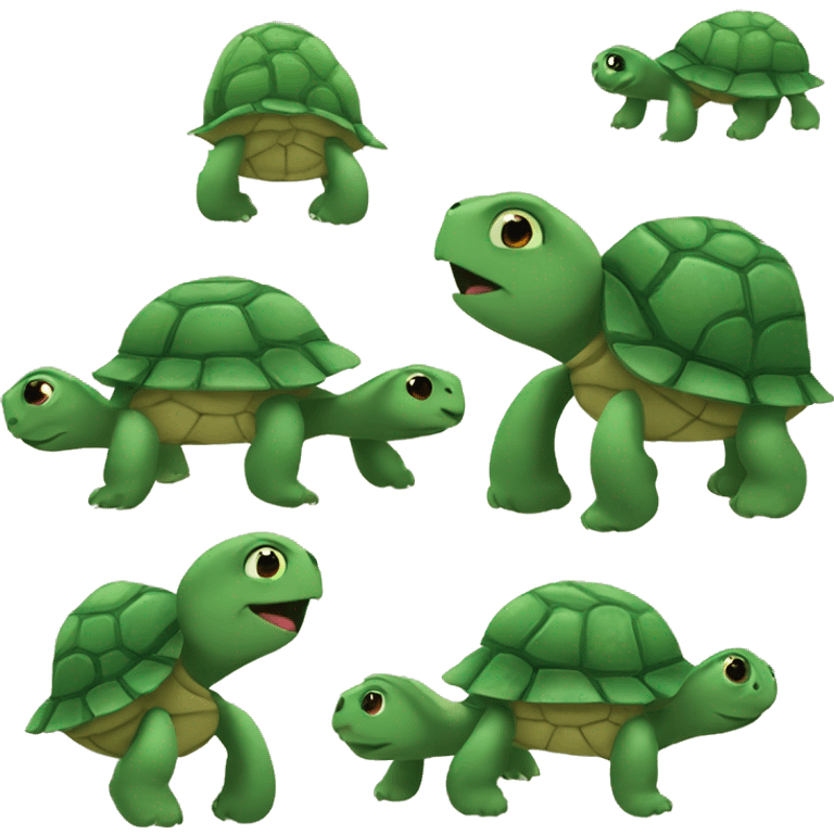 turtle love emoji