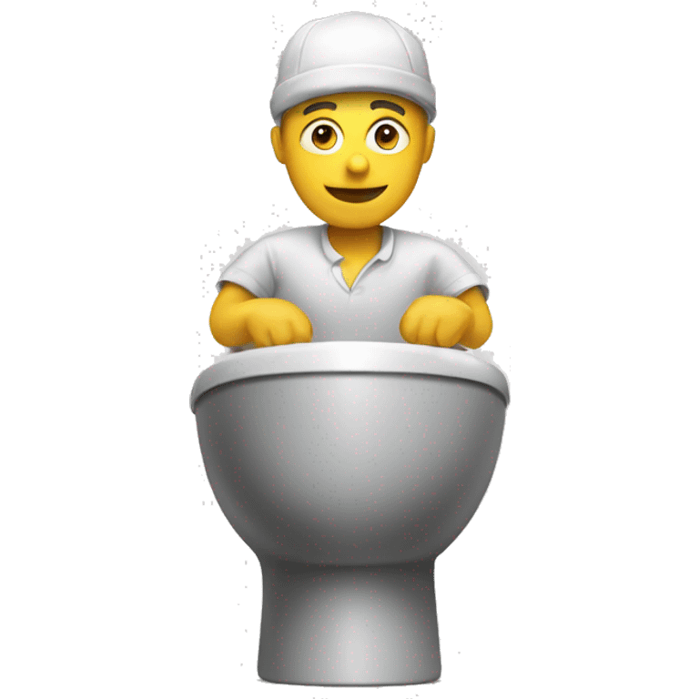 toilet man emoji