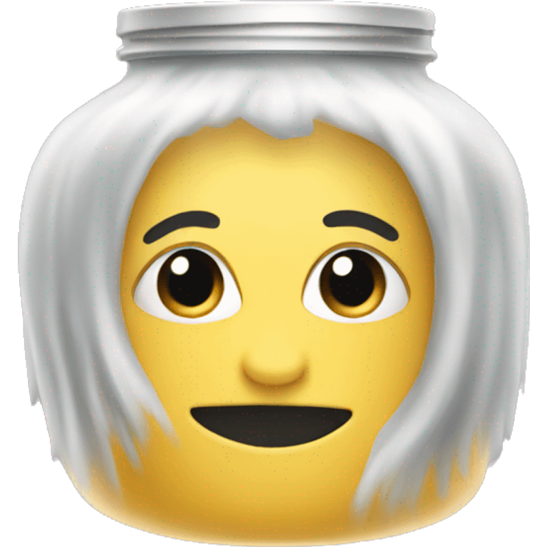 hair mask jar emoji