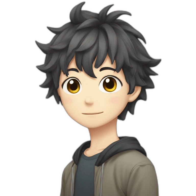 Boy anime  emoji