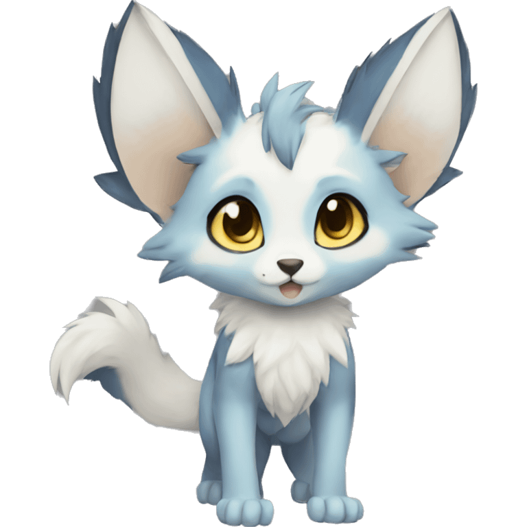 Anthro Chibi-style-Fur-Sona-Fakémon Full Body emoji