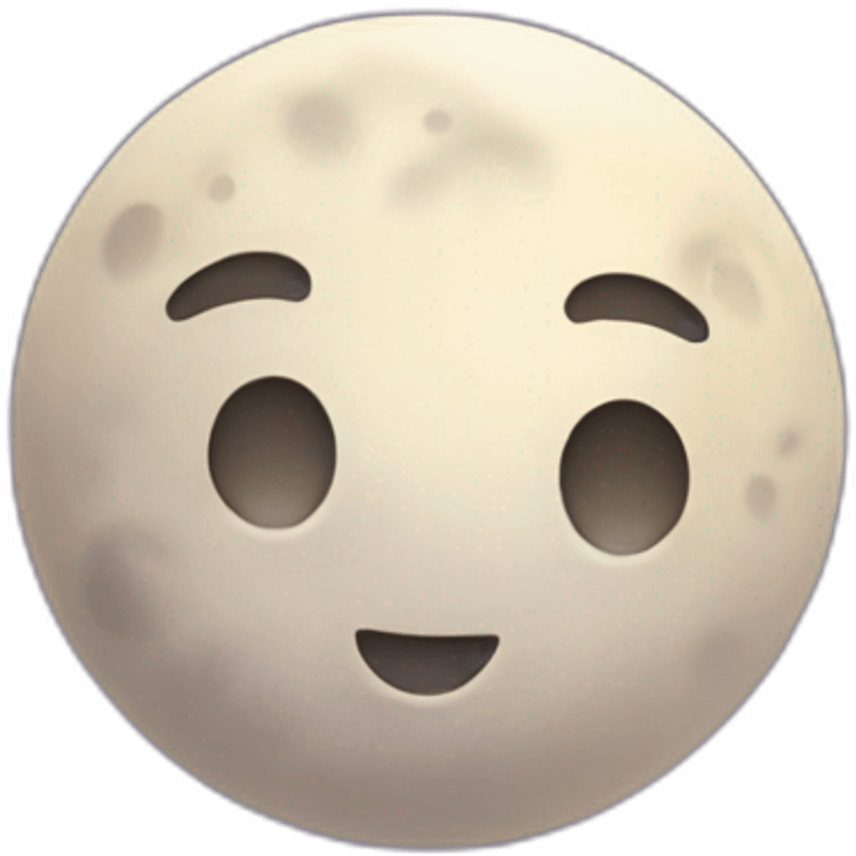 Moon game icon emoji