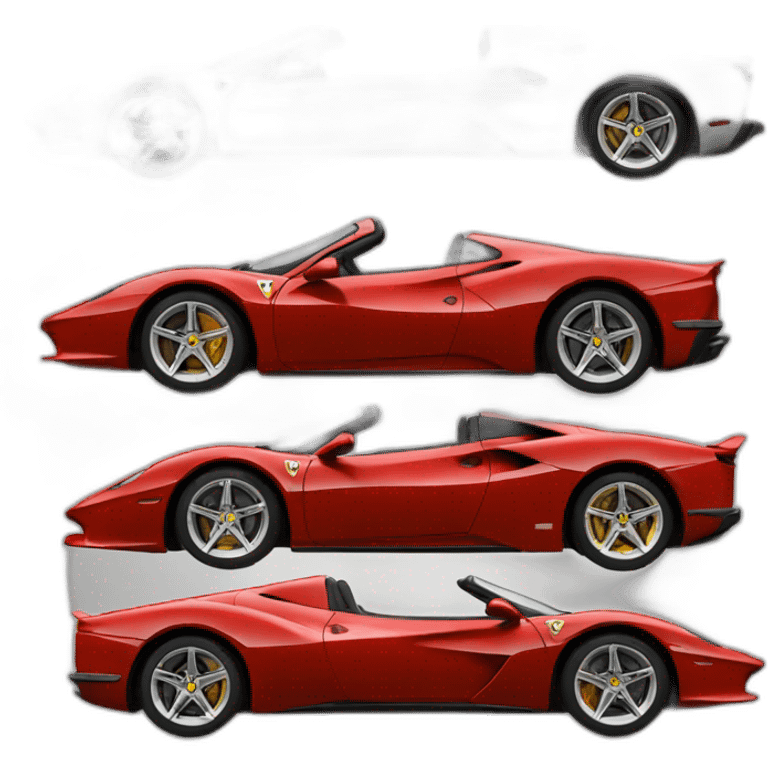 ferrari car emoji