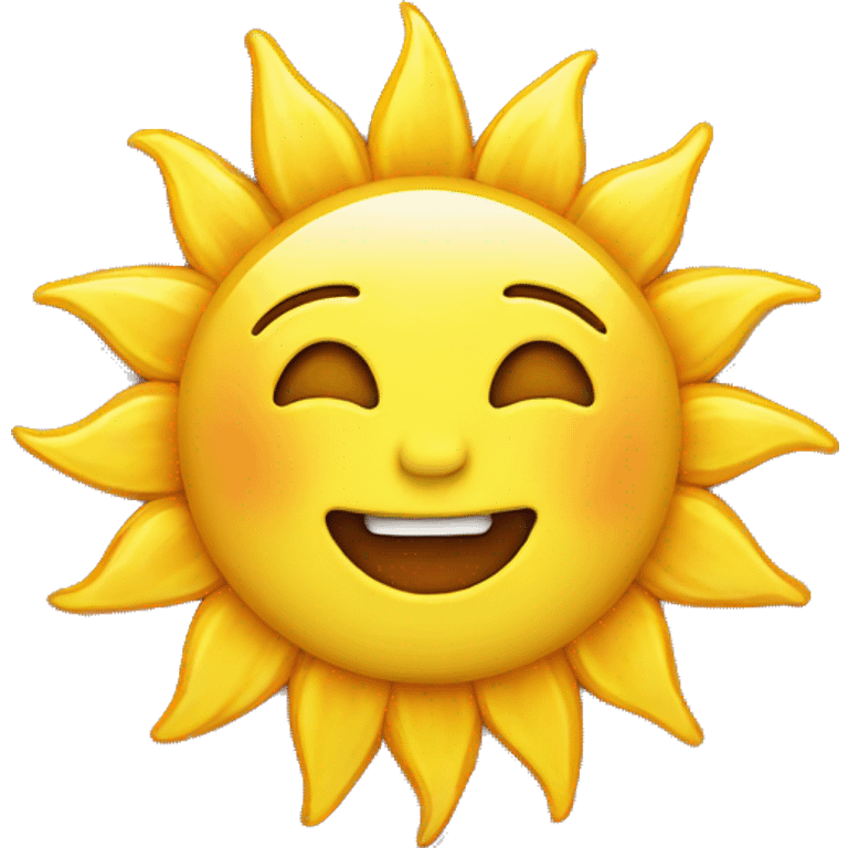 Sun emoji