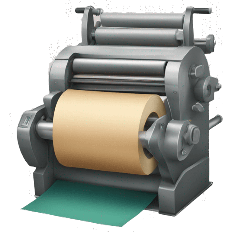 Paper Roll machine emoji