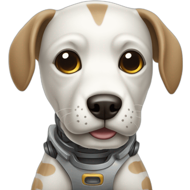 Robot toy dog emoji