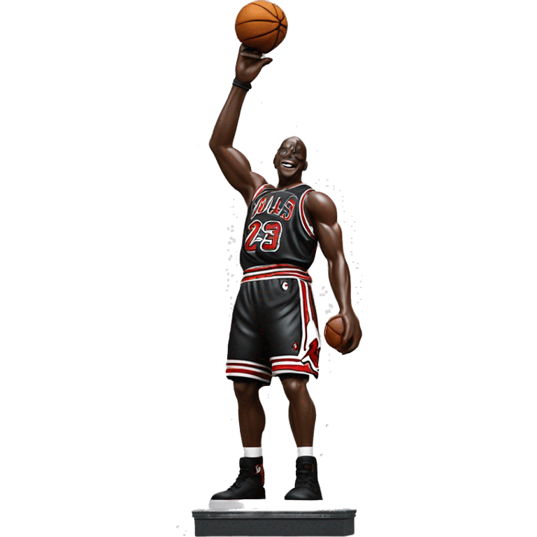 Statue of Michael Jordan emoji