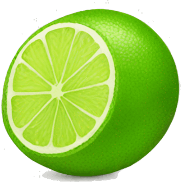 Lime emoji