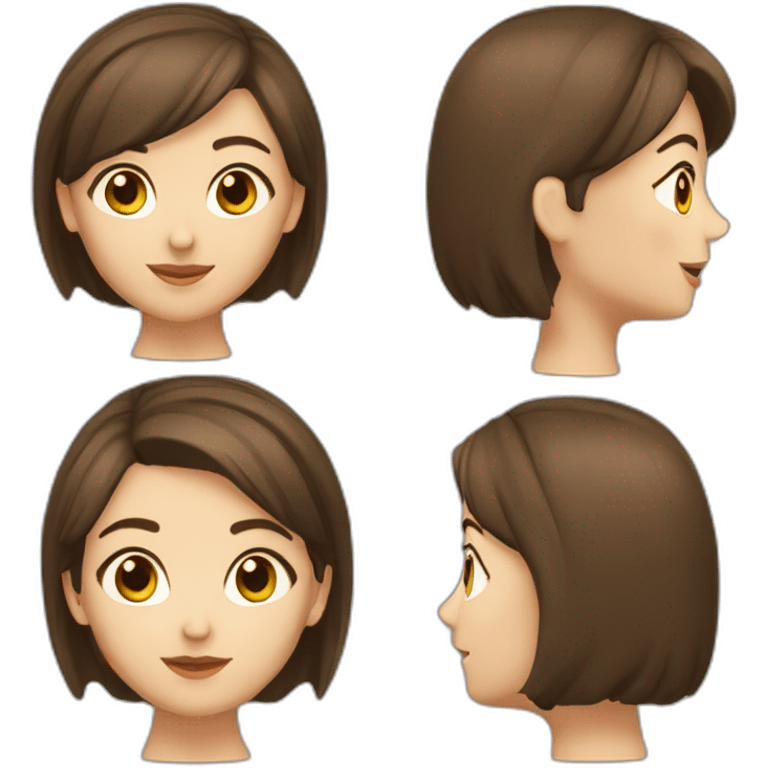 Elena Makarova brunette emoji